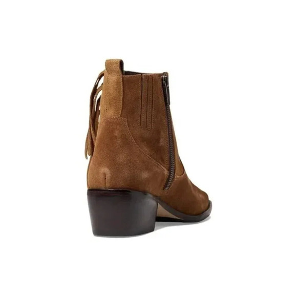 Donald Pliner Women's Suede Mona Boot in Saddle. Sz: 8.5 - Picture 3 of 11